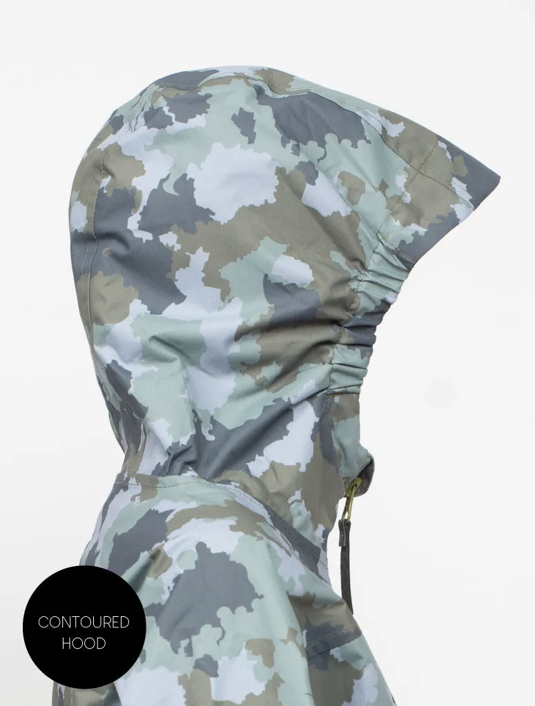 10K Packaway Rainshell - Camo