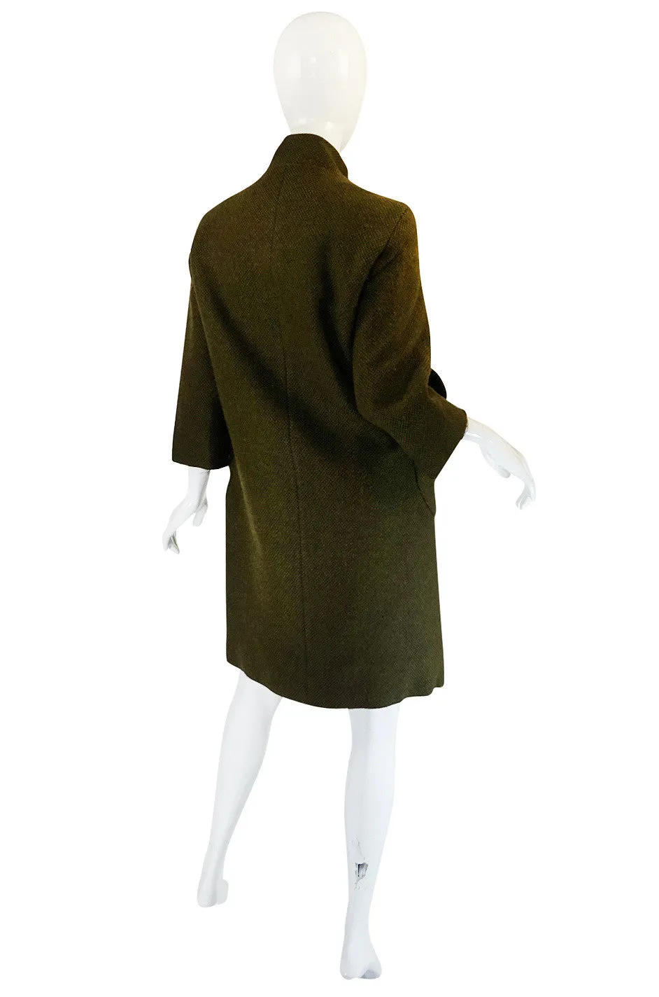 1950s Jacques Heim "Jeunes Filles" Unusual Pocket Coat