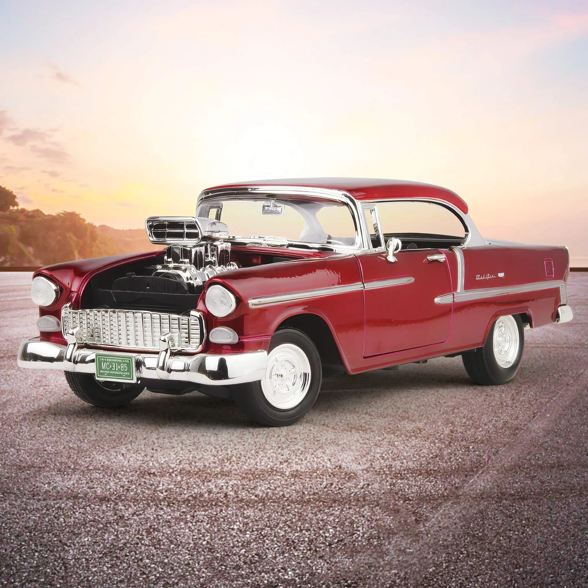 1955 Supercharged Chevy Bel Air