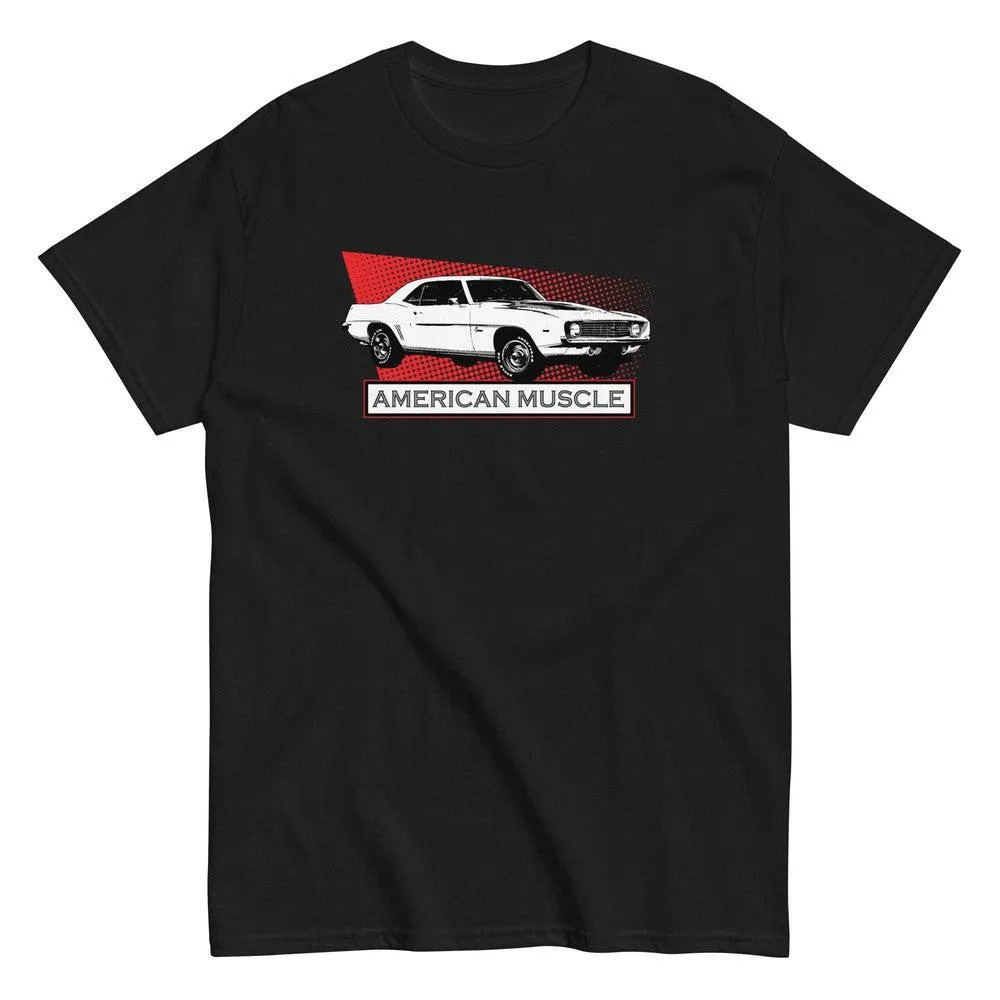 1st Gen 1969 Camaro T-Shirt With Retro Style