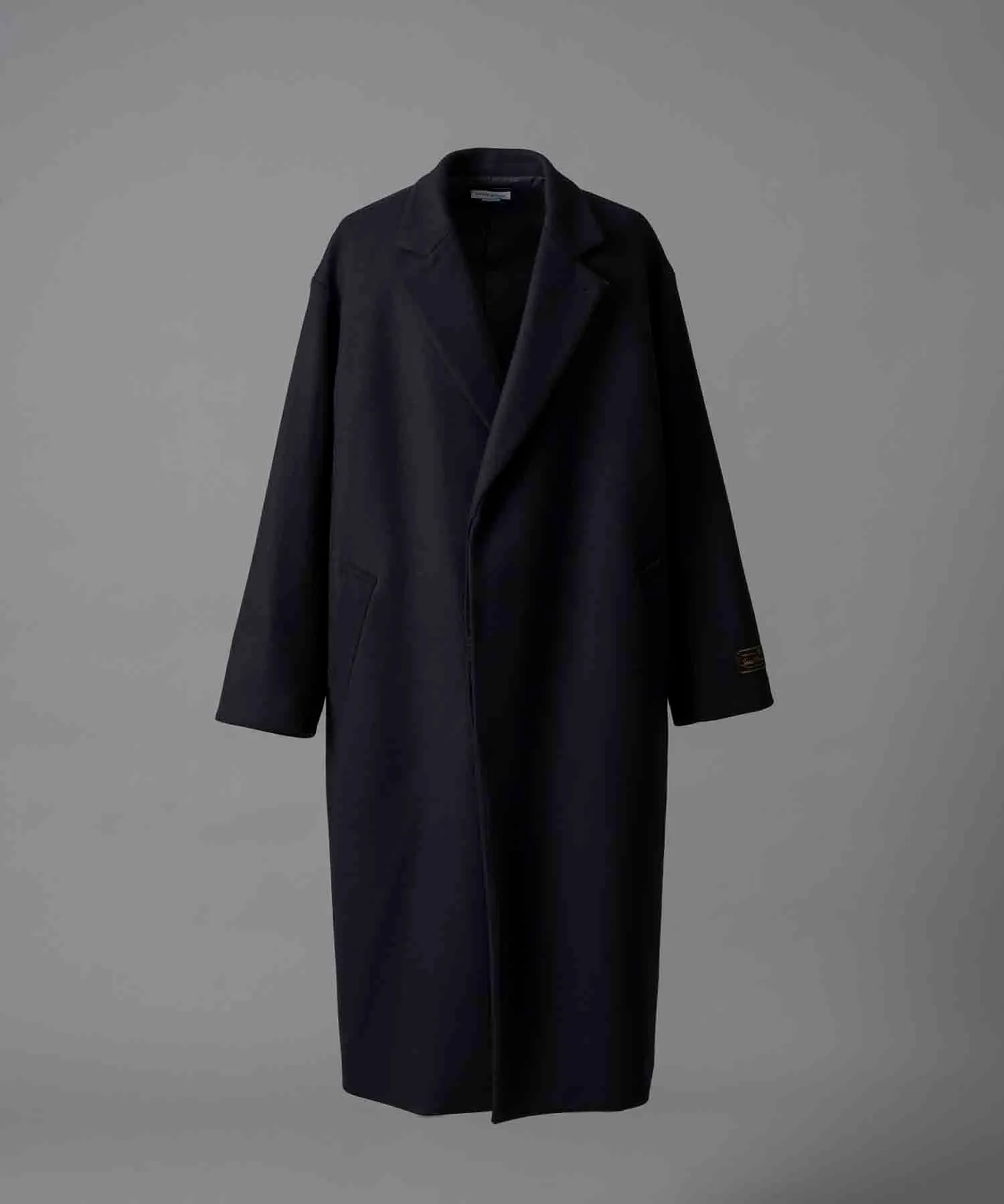 【24AW PRE-ORDER】Super170s Prime-Over Melton Chesterfield Coat