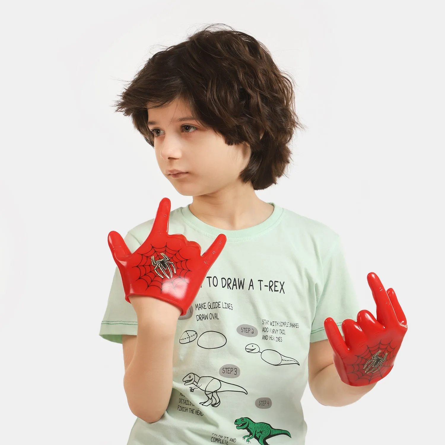 Action Hero Gloves with Different Lights For Kids