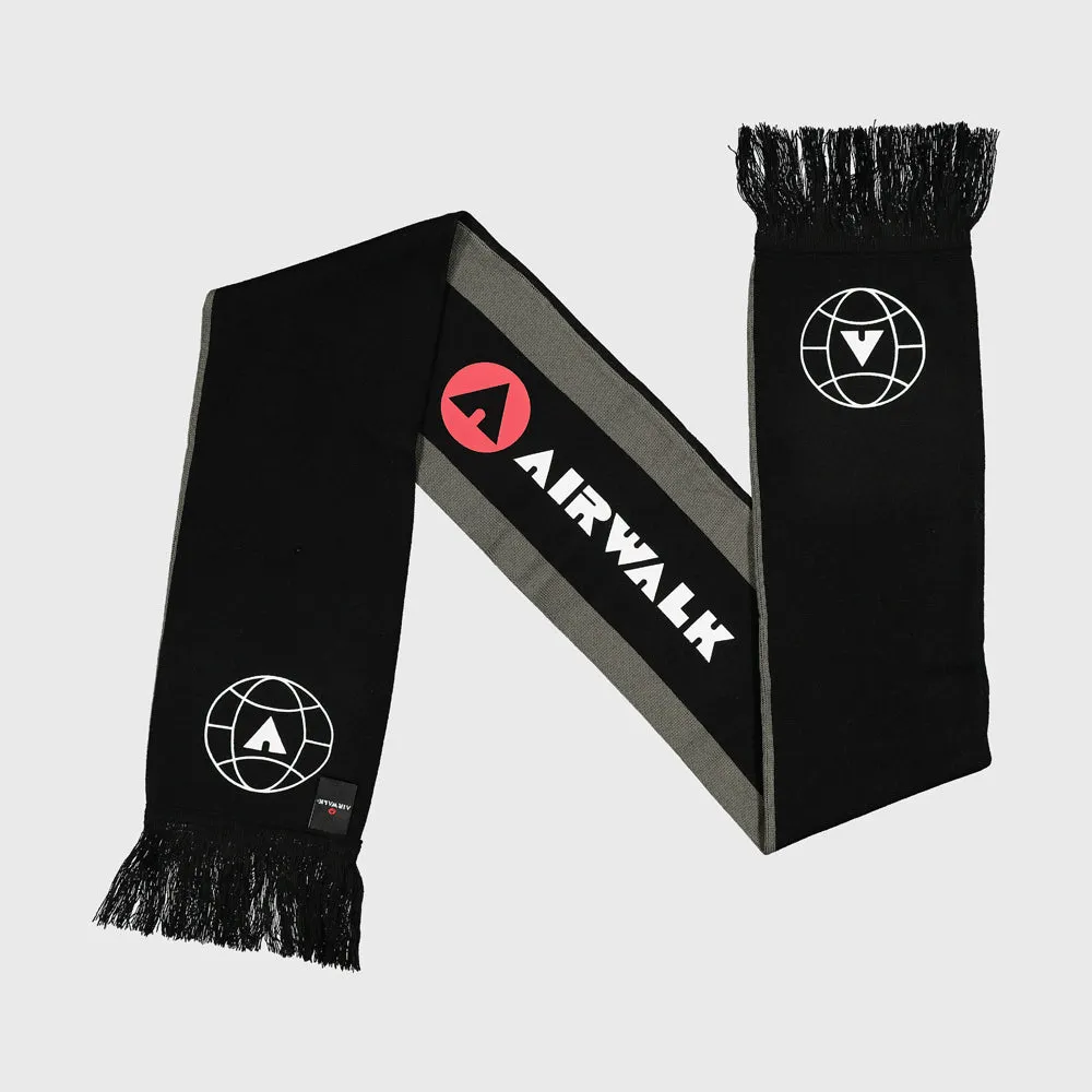 Airwalk Unisex Printed Scarf Black/Multi _ 181692 _ Black