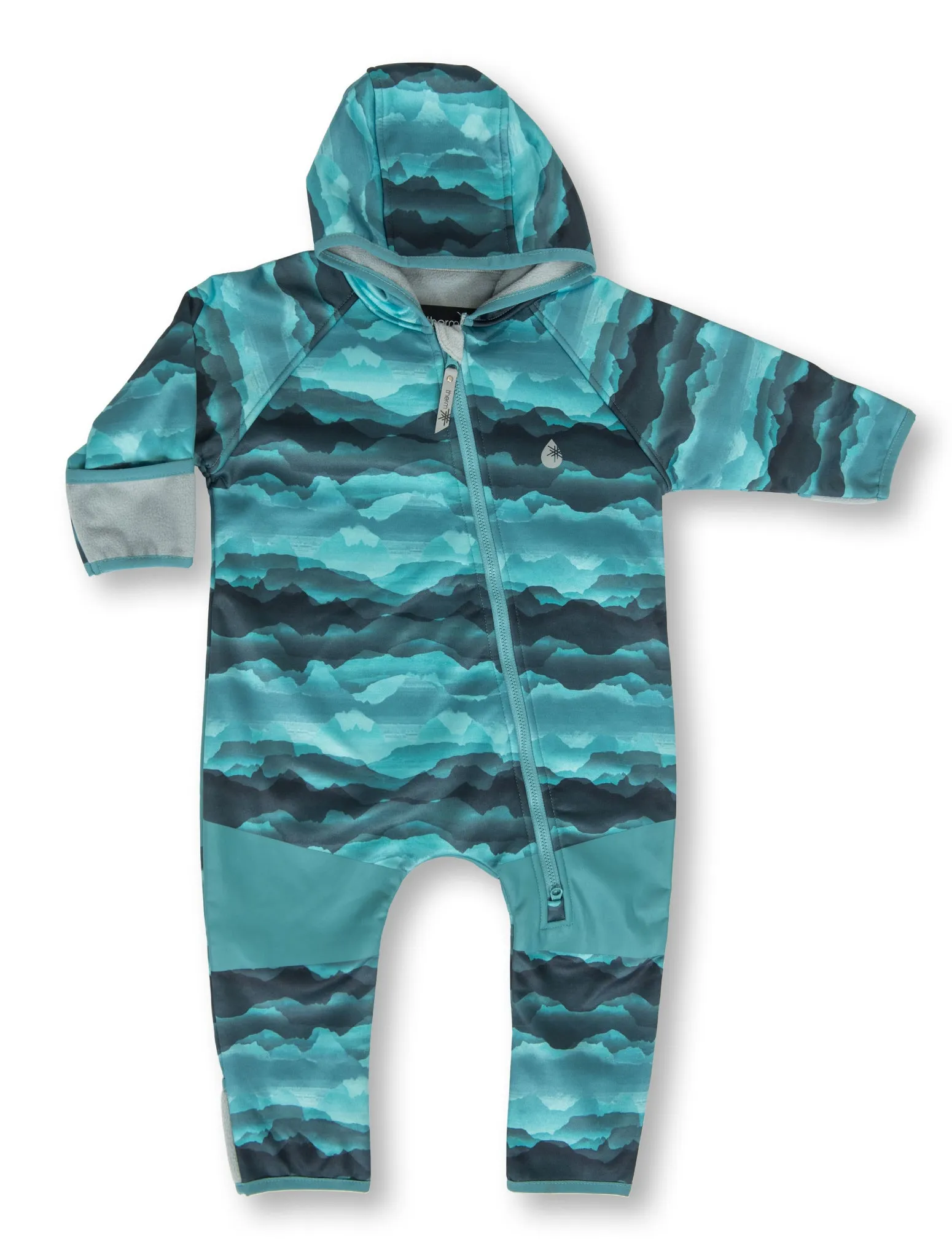 All-Weather Fleece Onesie - Mountain Mist