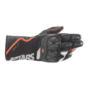 Alpinestars SP-365 Drystar Motorcycle Gloves Black Red Fluo White