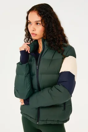 Arden Puffer Jacket: Military