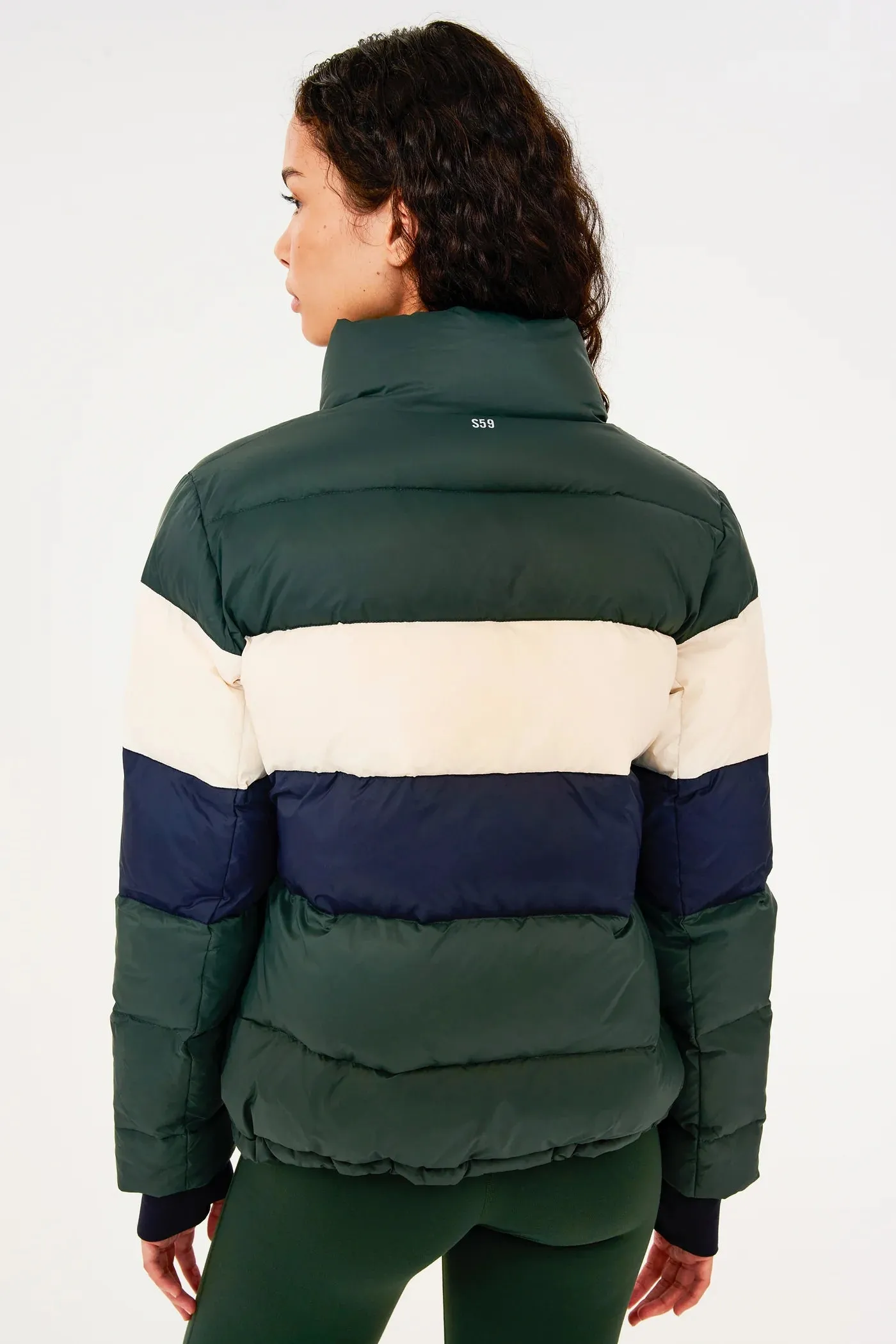 Arden Puffer Jacket: Military