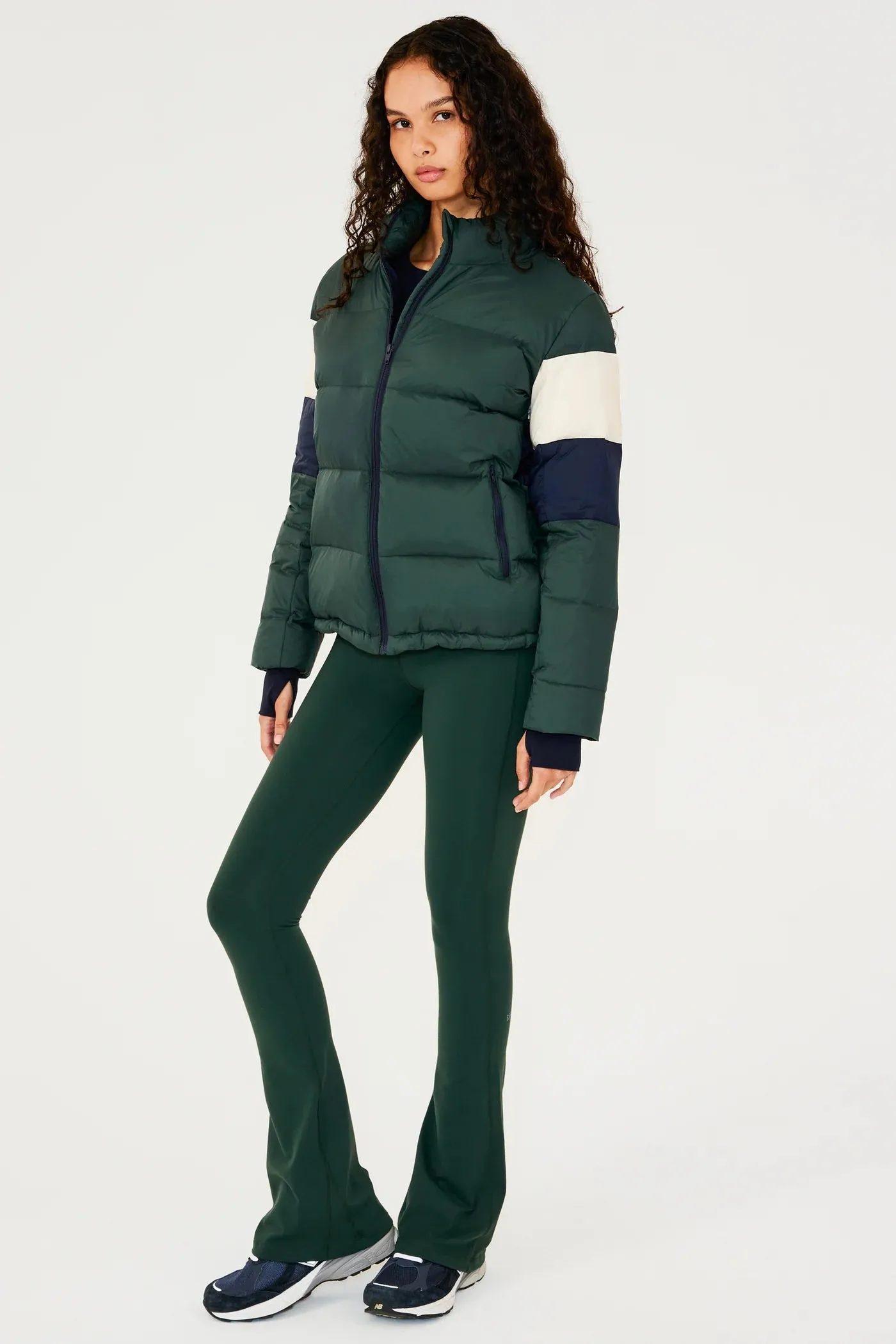 Arden Puffer Jacket: Military