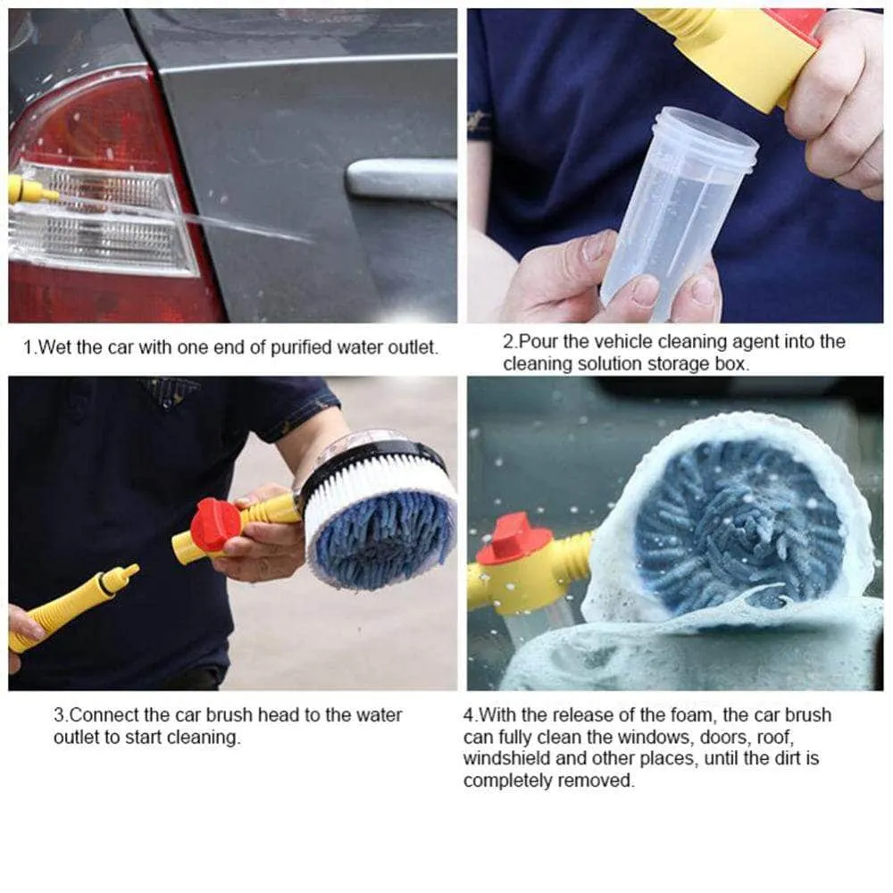 Automatic car wash brush