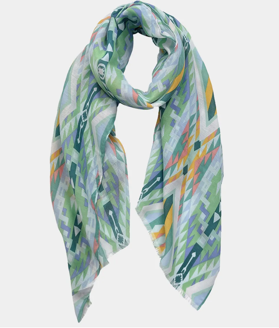 Aztec Print Scarf (3 Colors)