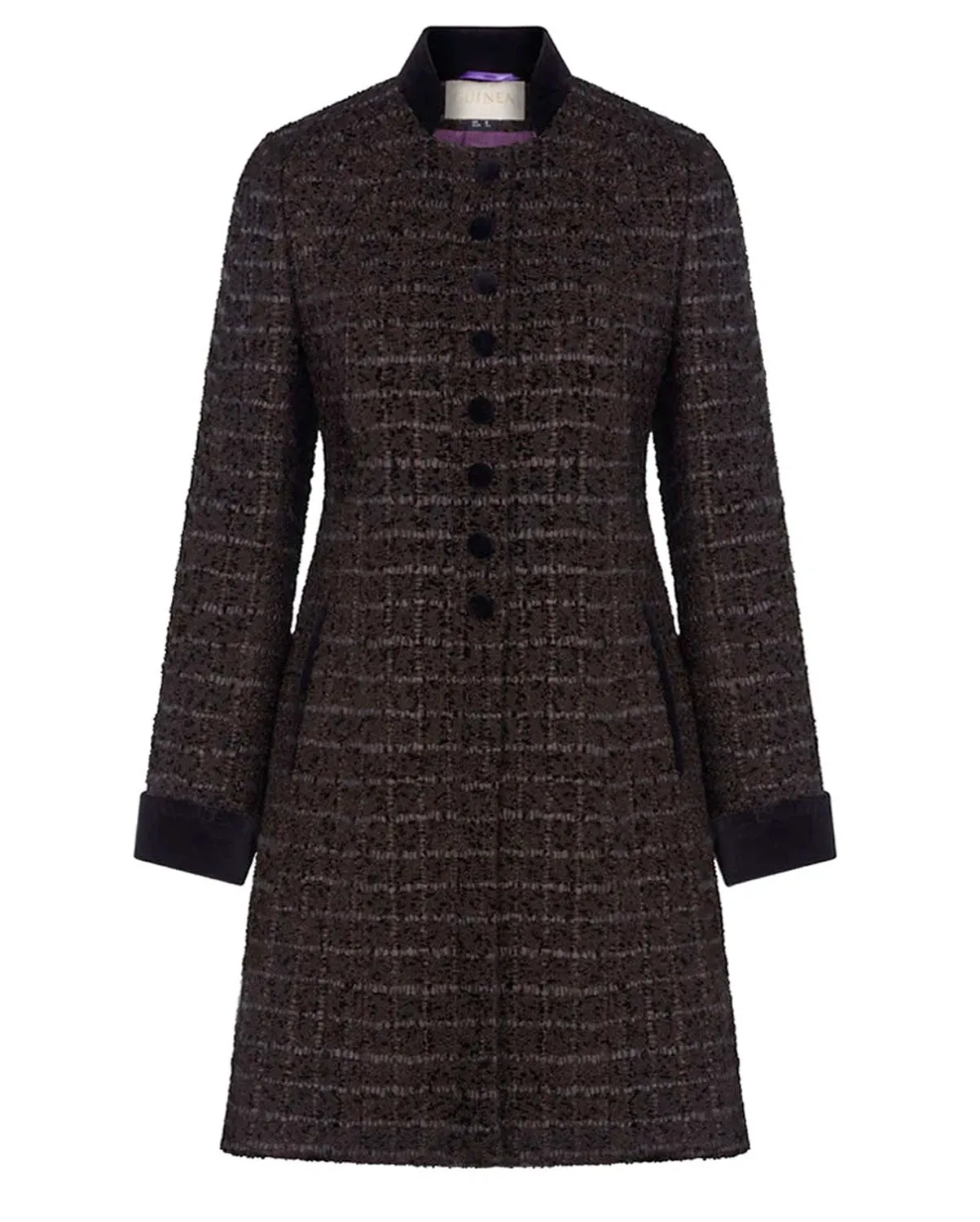 Bea Boucle Coat - Black