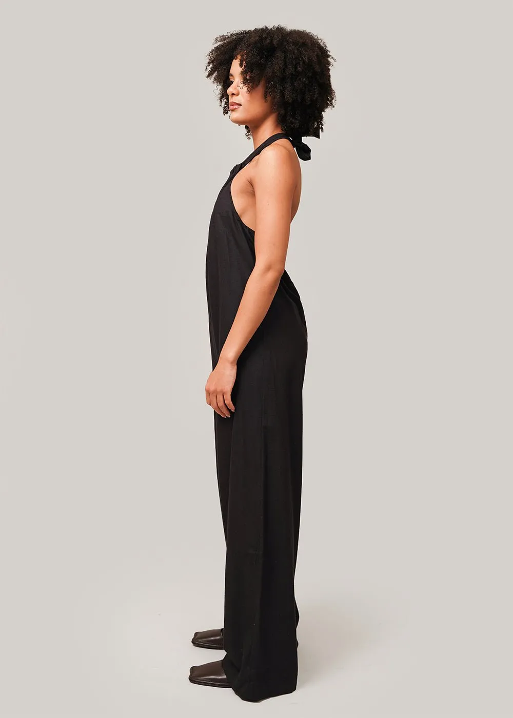 Black Trope Jumpsuit