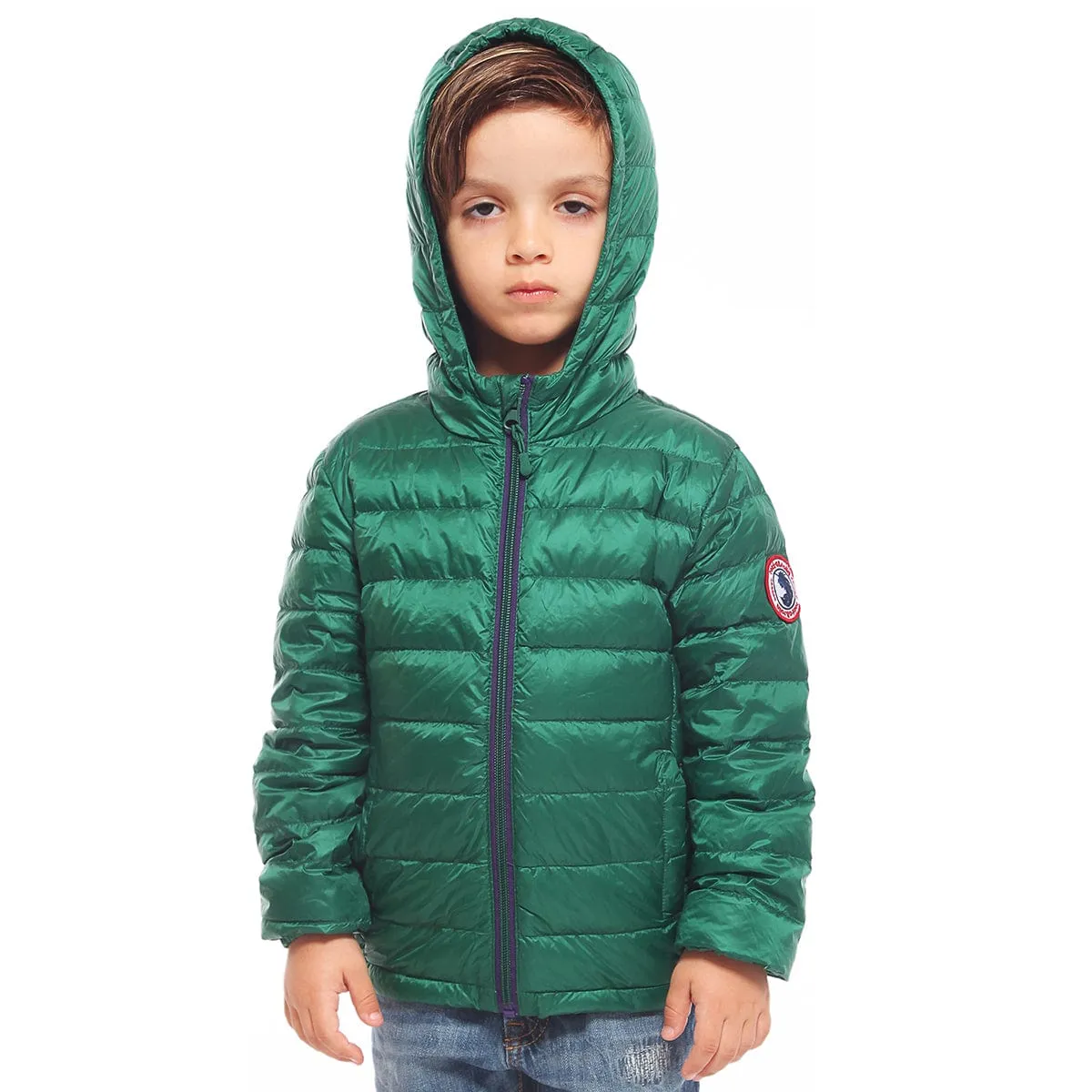 Boys' New Ultra Light Packable Down Puffer Jacket