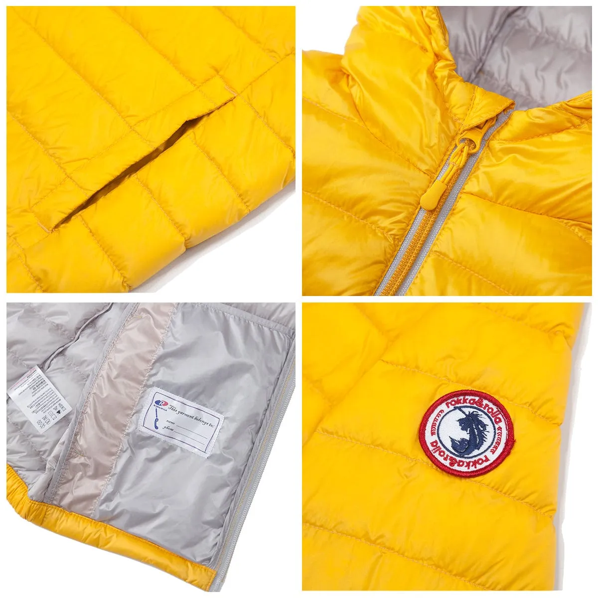 Boys' New Ultra Light Packable Down Puffer Jacket