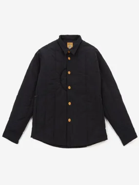 Brain Dead Puffer Button Up Shirt - Navy