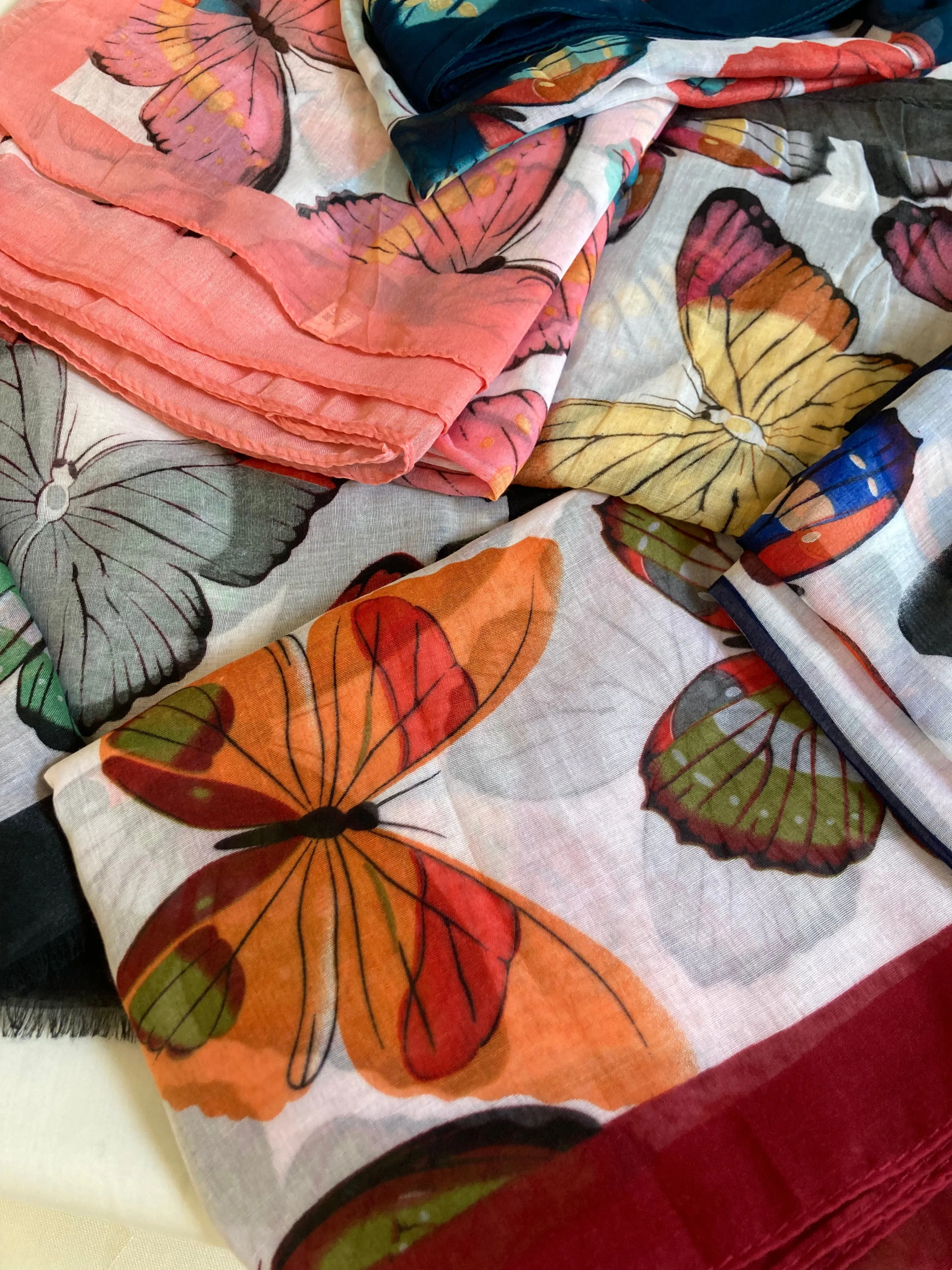 Butterfly Shawl/Scarf - Sun