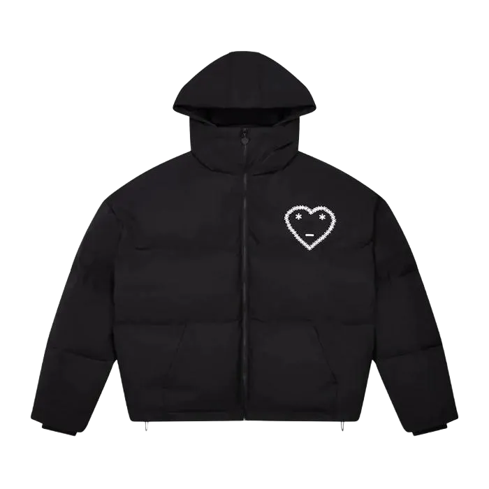 Carsicko Logo Puffer Jacket - Black