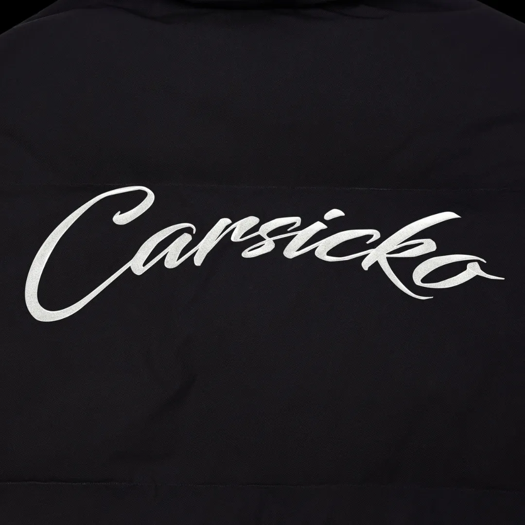 Carsicko Logo Puffer Jacket - Black