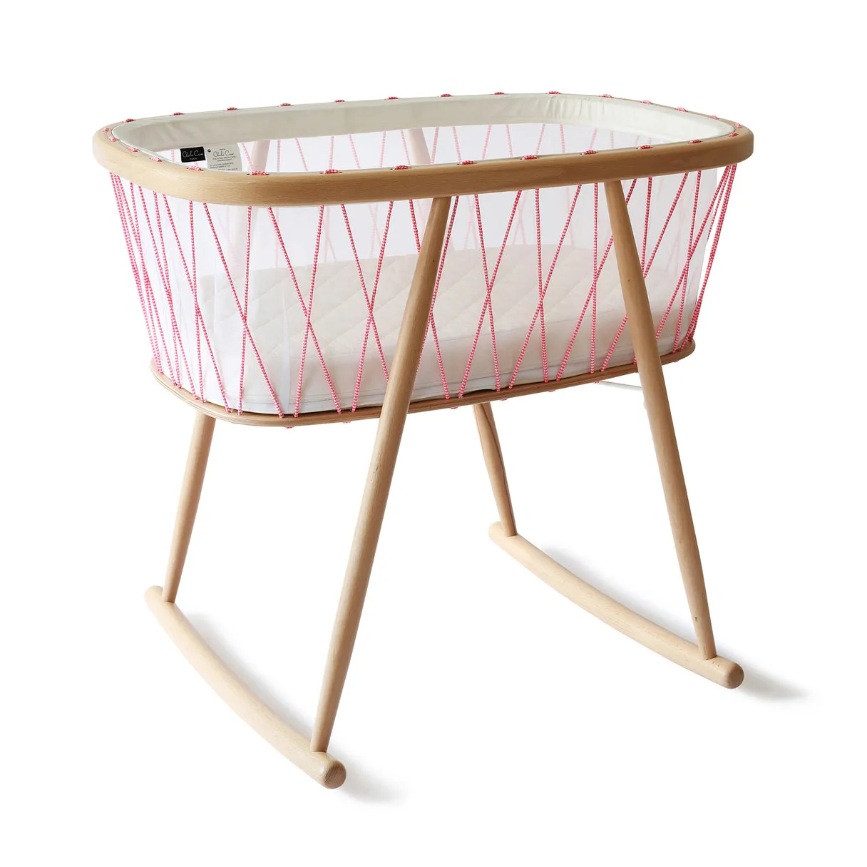 Charlie Crane Kumi Cradle Pink