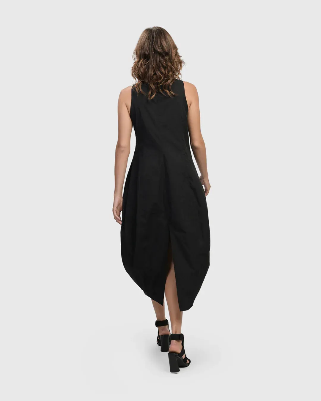 Cocoon Sleeveless Dress