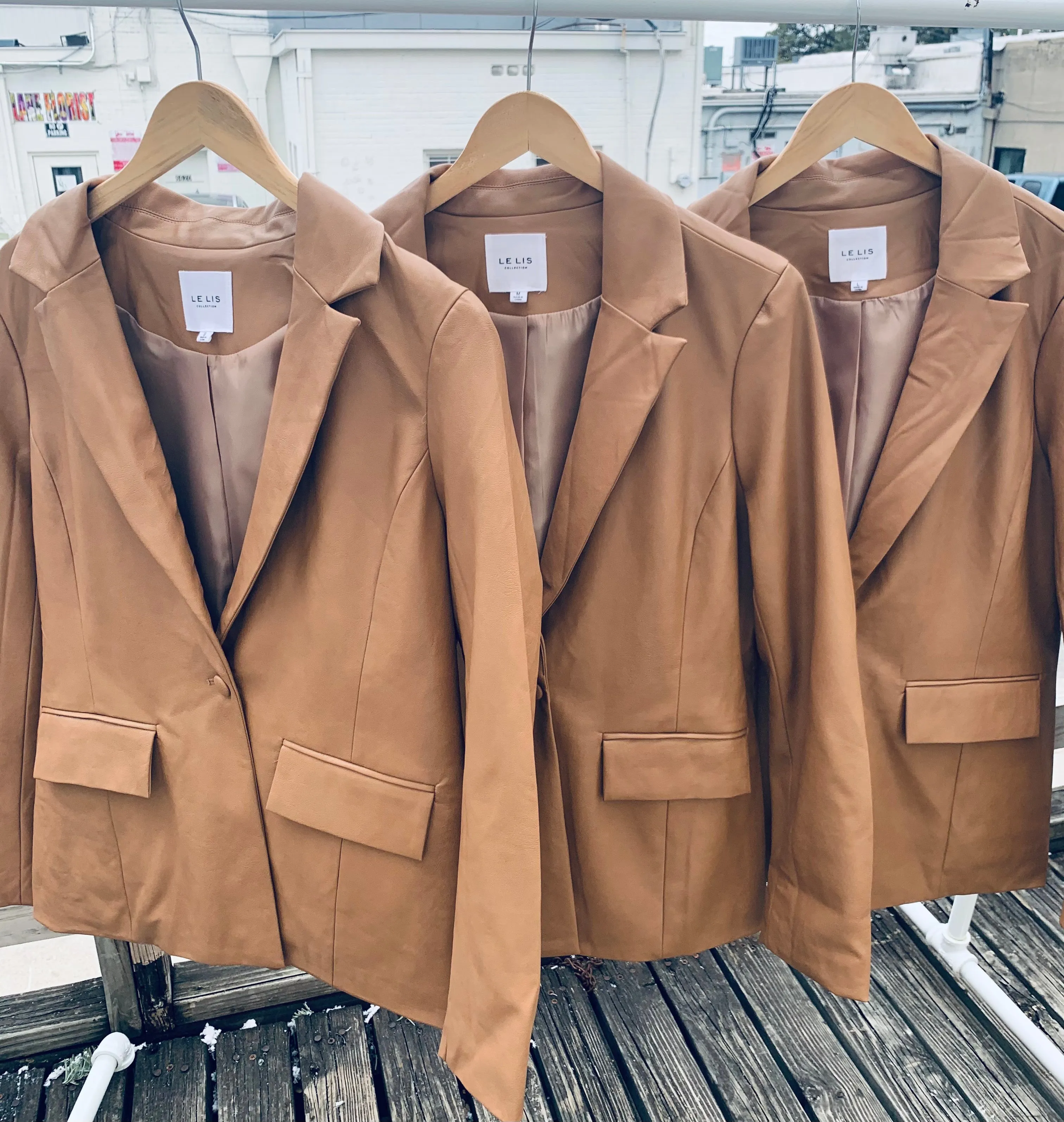 Cognac Blazer