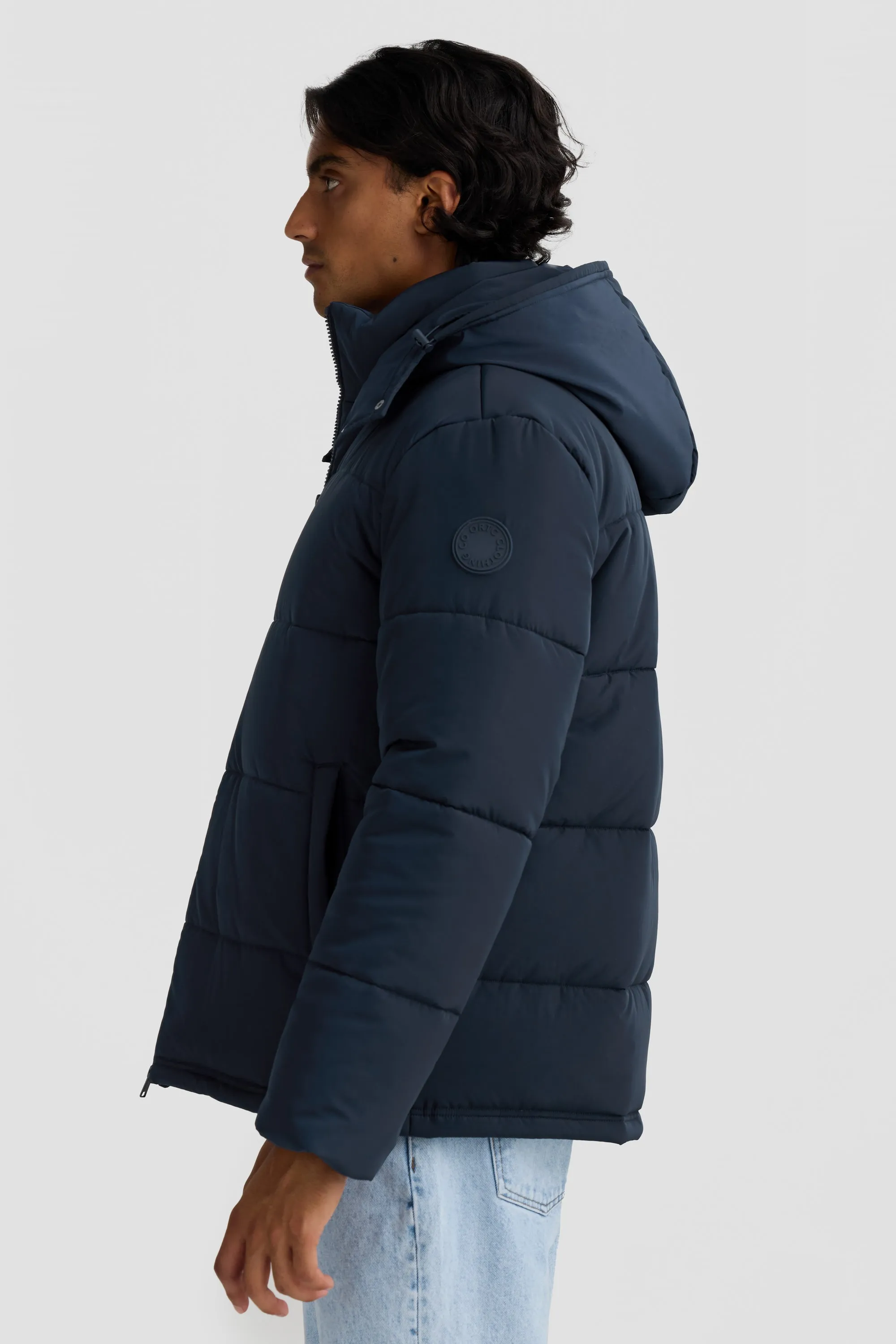 Colorado French Navy Puffer Jacket