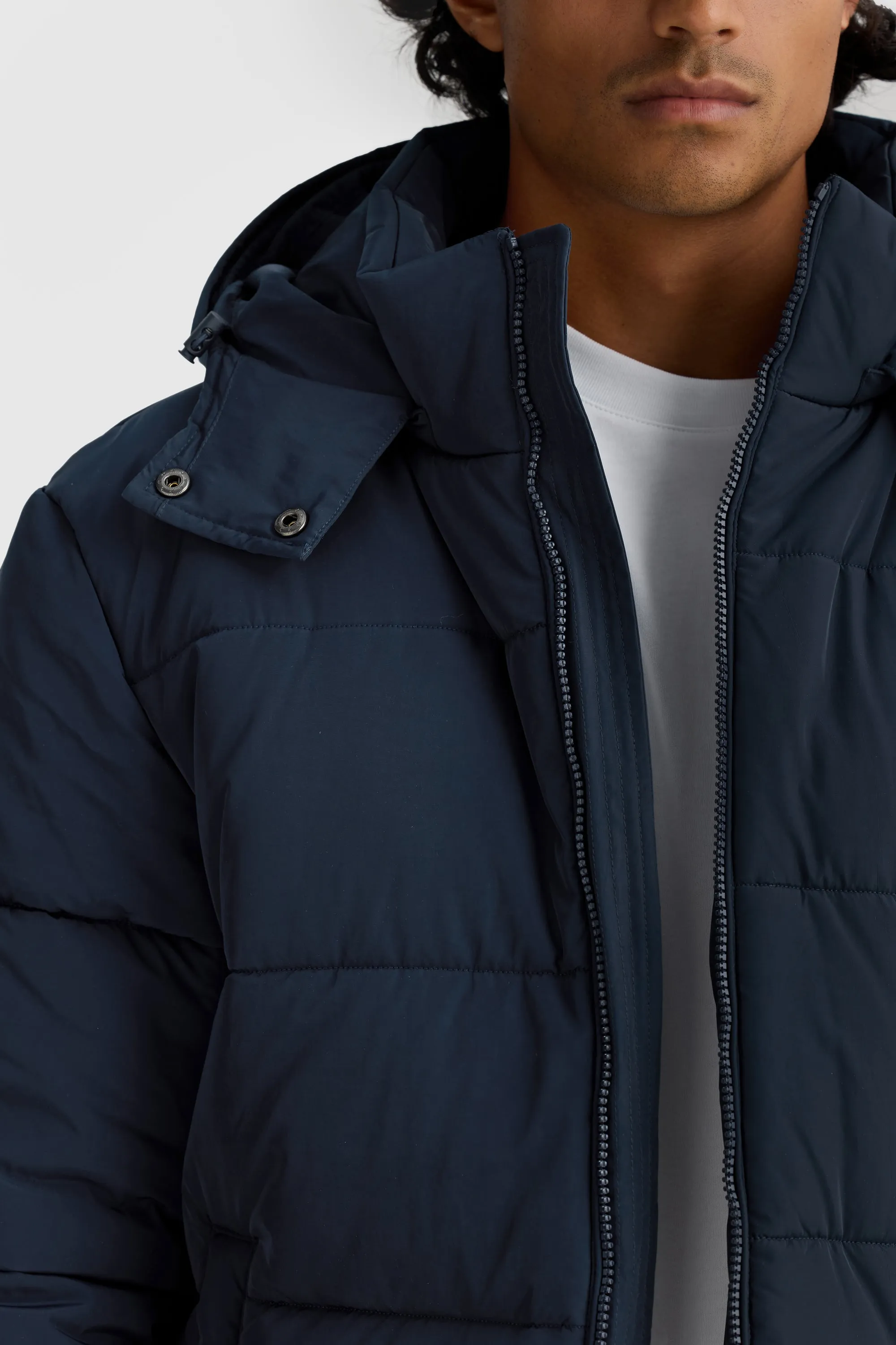 Colorado French Navy Puffer Jacket