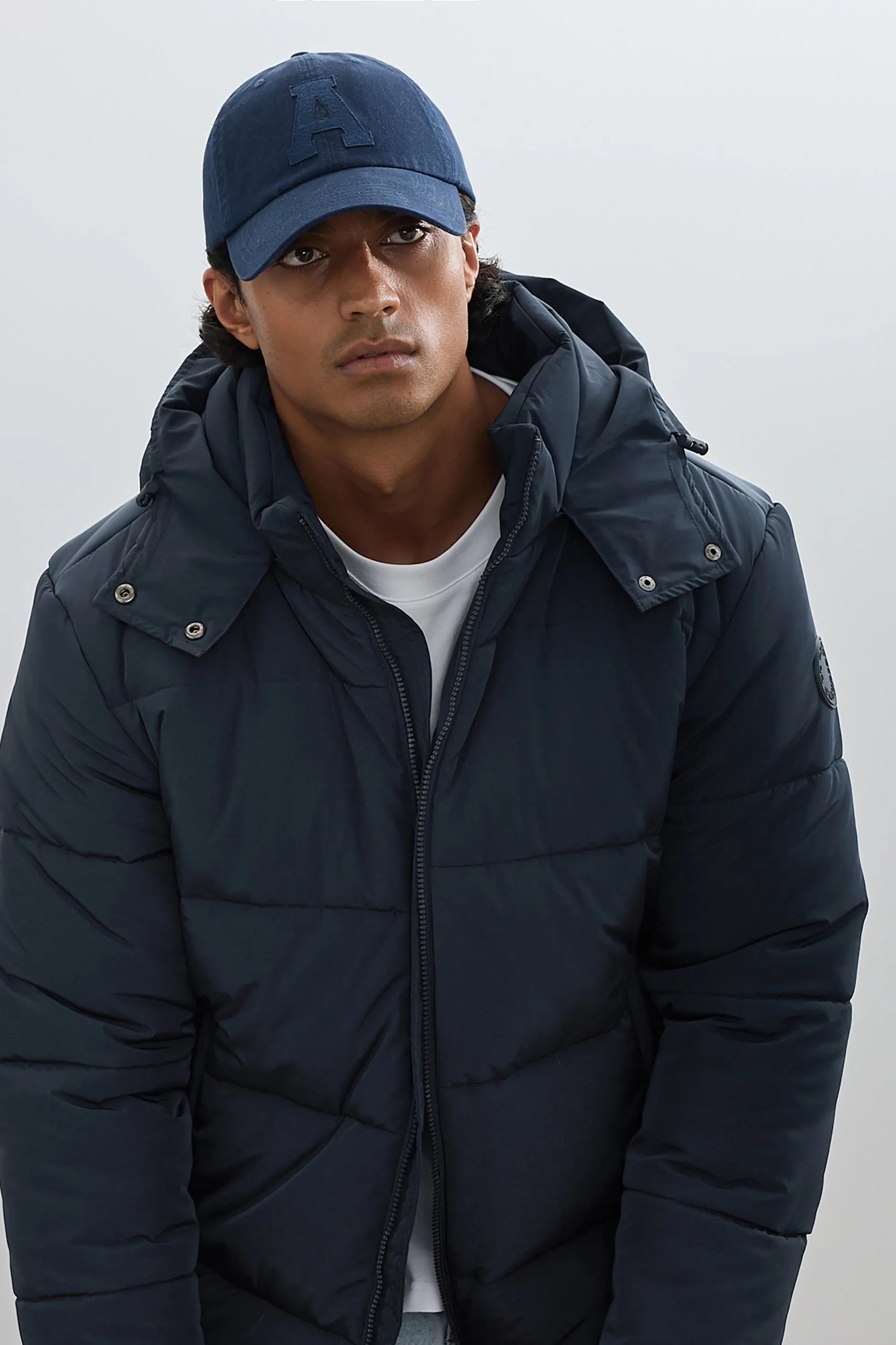 Colorado French Navy Puffer Jacket