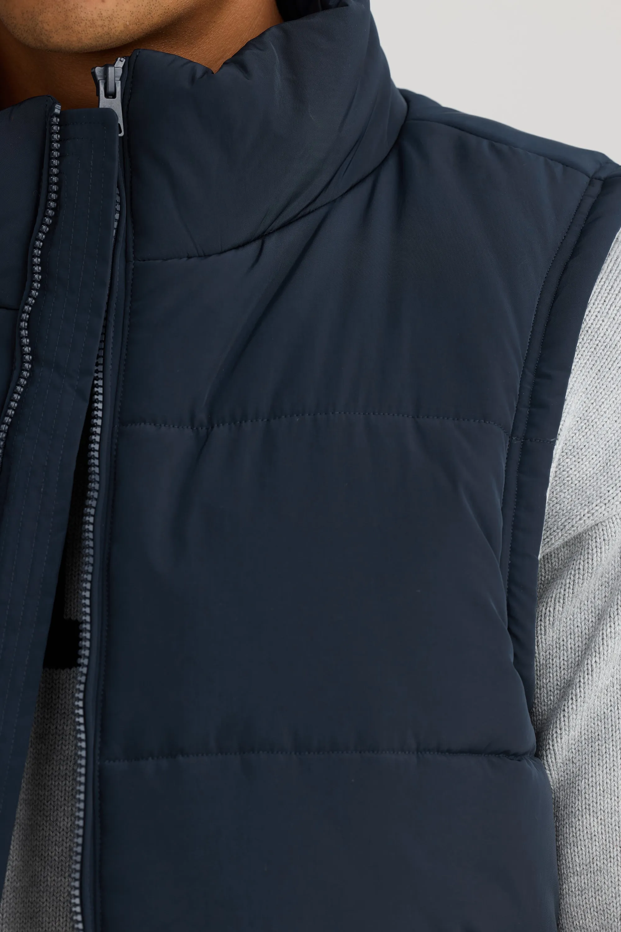 Colorado French Navy Puffer Vest