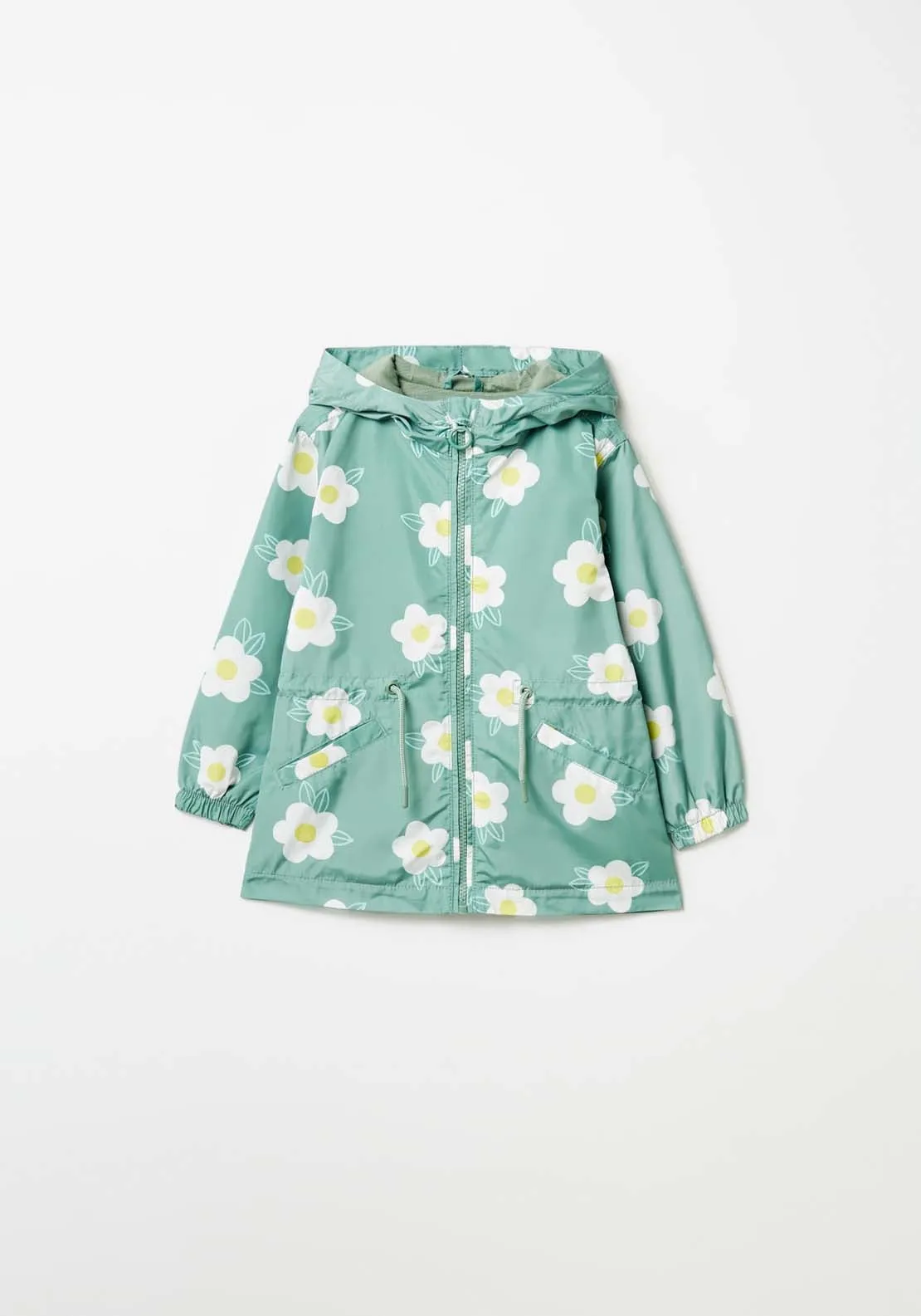 Daisy  Raincoat - Green