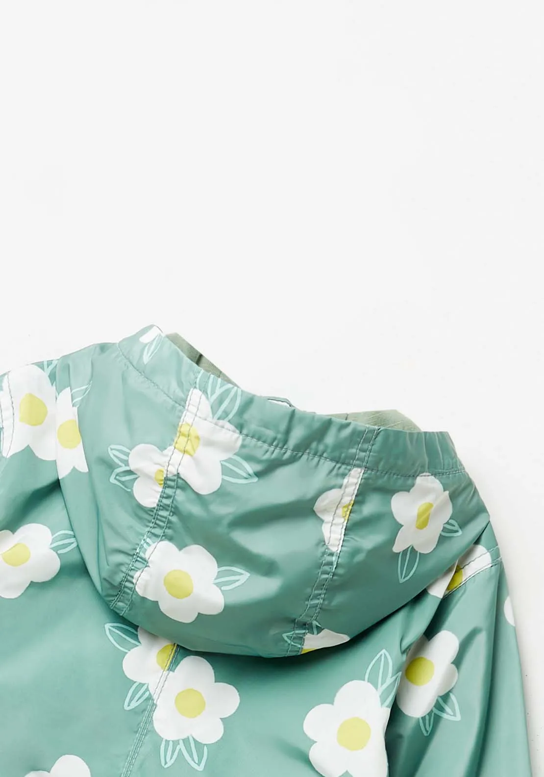 Daisy  Raincoat - Green