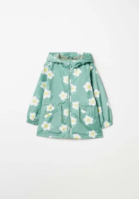 Daisy  Raincoat - Green