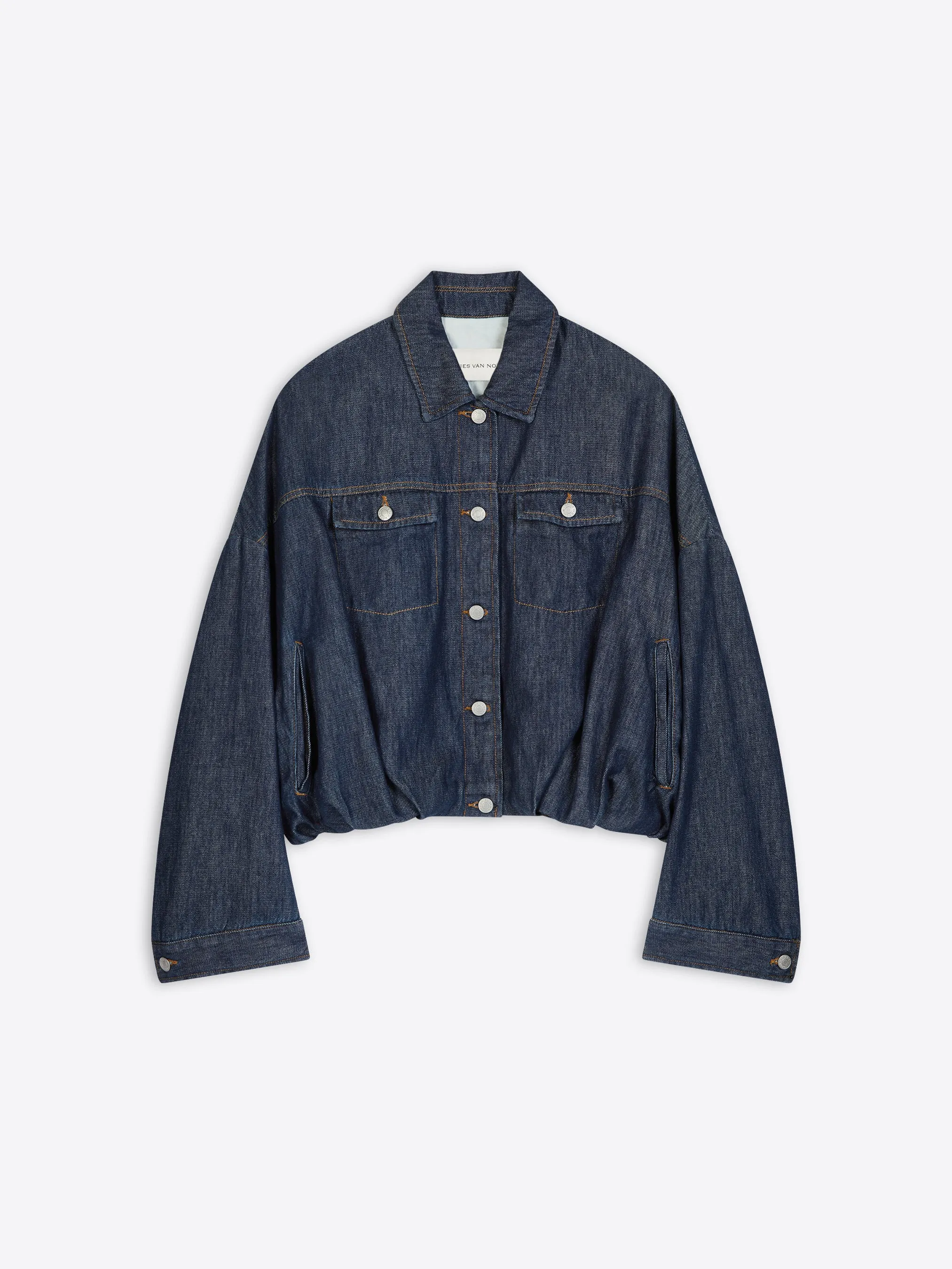 Denim blouson