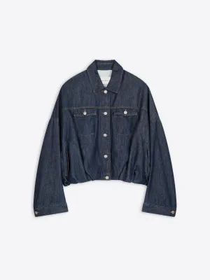 Denim blouson