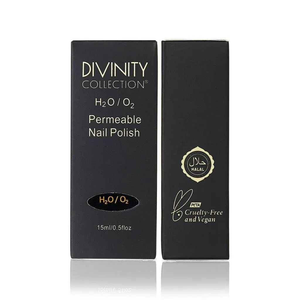 Divinity Collection Breathable Halal Nail Polish - Midnight Purple