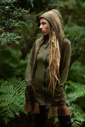 Earth Tribe Hoodie Scarf with Pockets - Wholesale