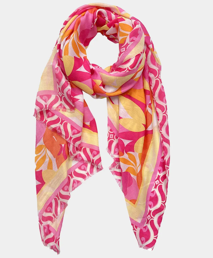 Floral Print Scarf