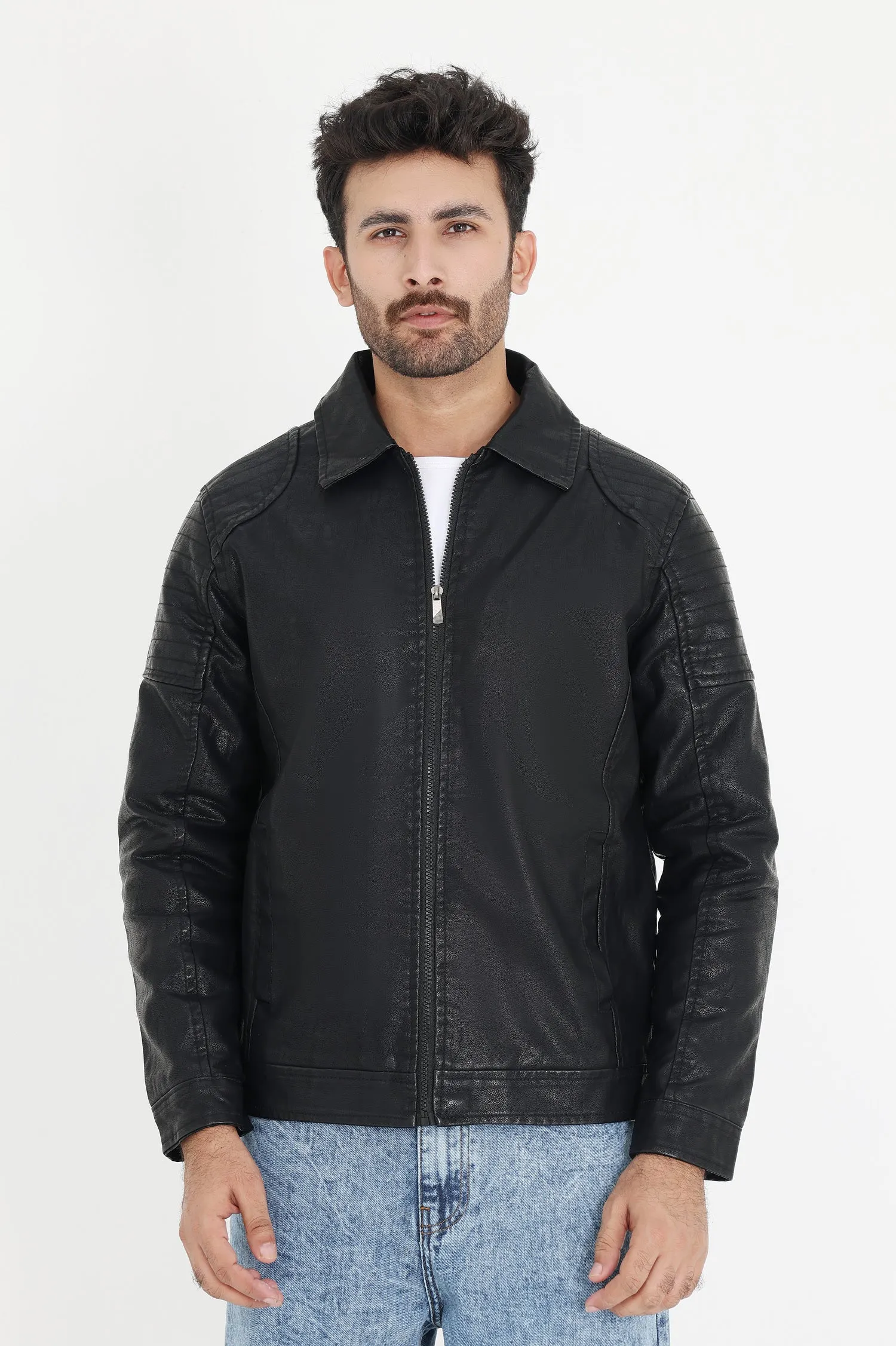 FURHOOD PUFFER-BLACK