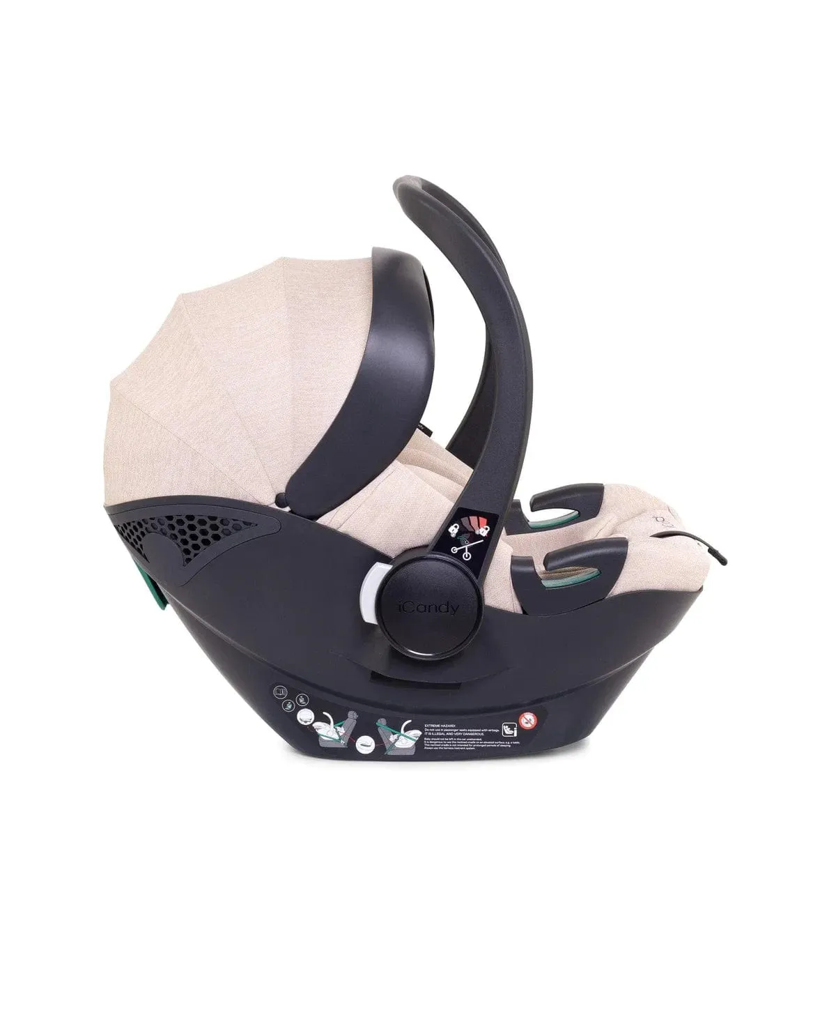 iCandy Cocoon Car Seat and Base - Latte