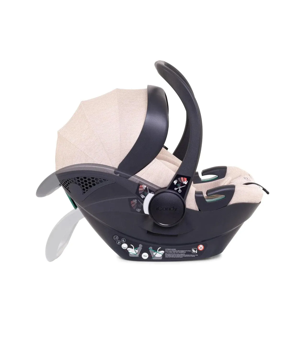 iCandy Cocoon Car Seat and Base - Latte