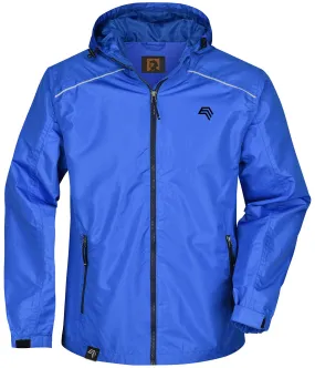 JAN 1118 ― Windbreaker Rain Jacket - Royal Blau / Navy