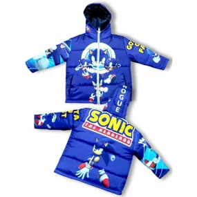 Kids blue sonic puffer