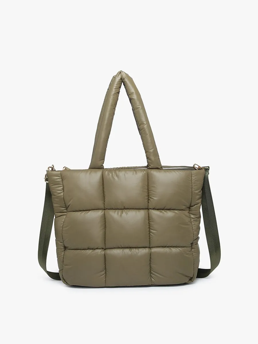 Kiersten Vegan Puffer Hobo