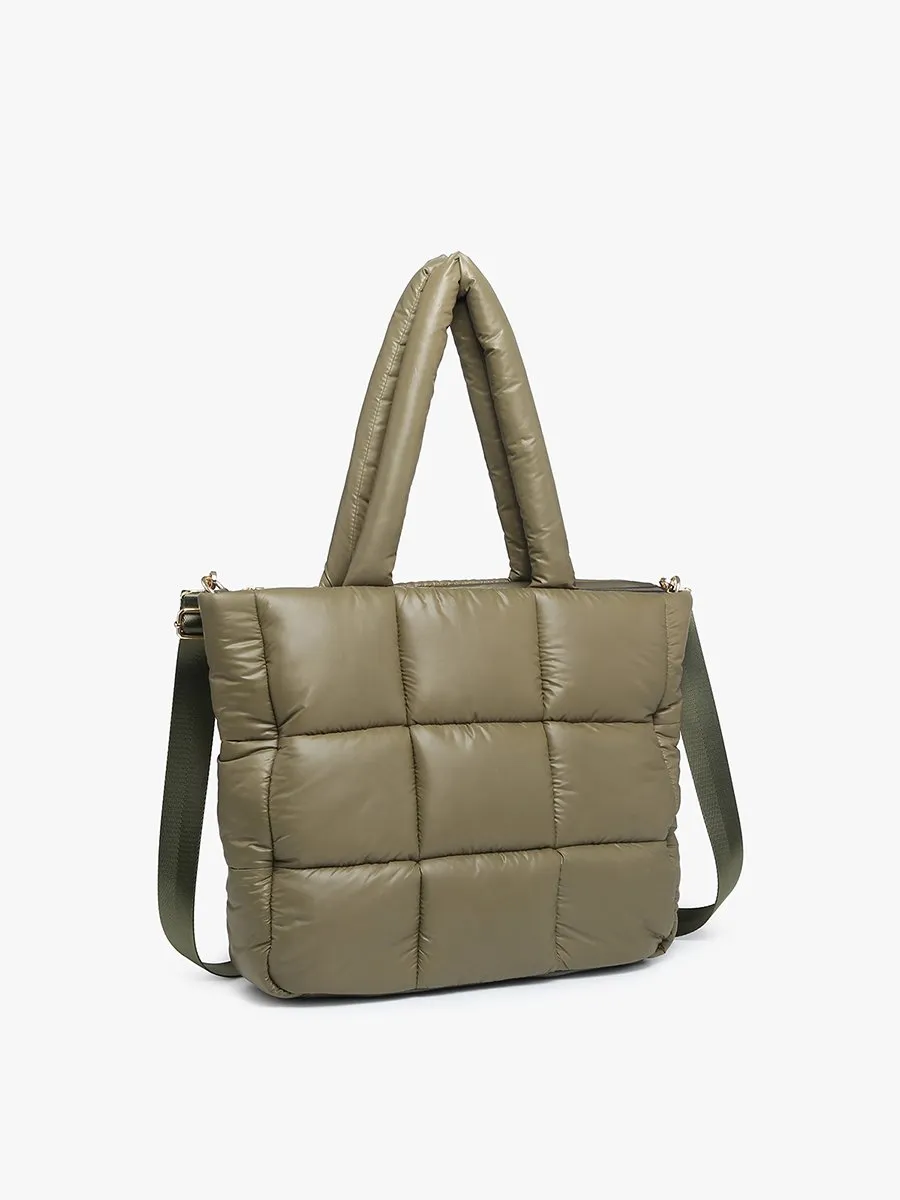 Kiersten Vegan Puffer Hobo