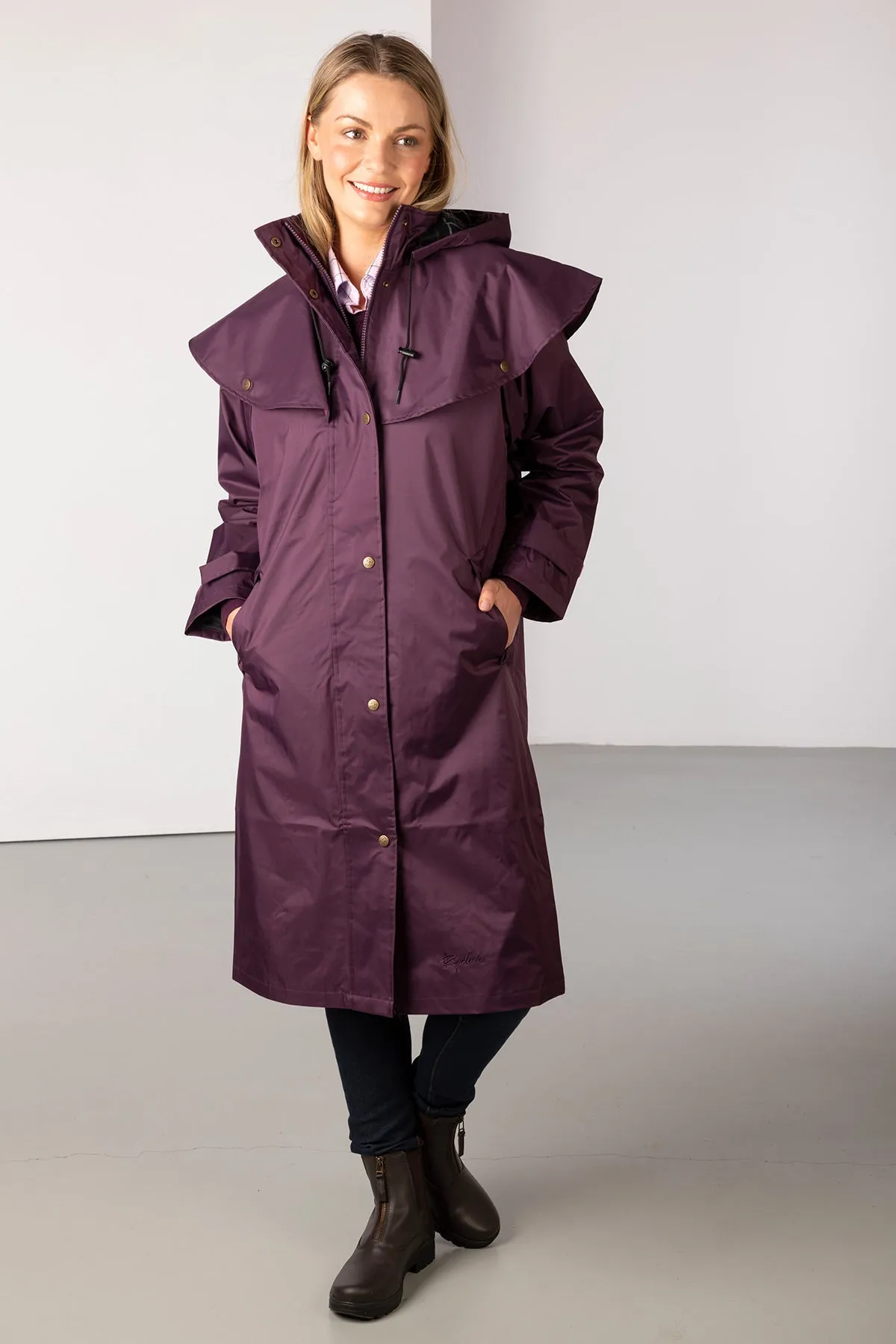 Ladies Full Length Riding Coat - Knapton