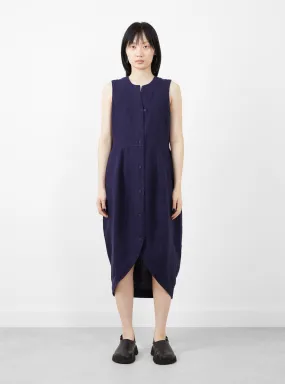 Leaf Dress Indigo