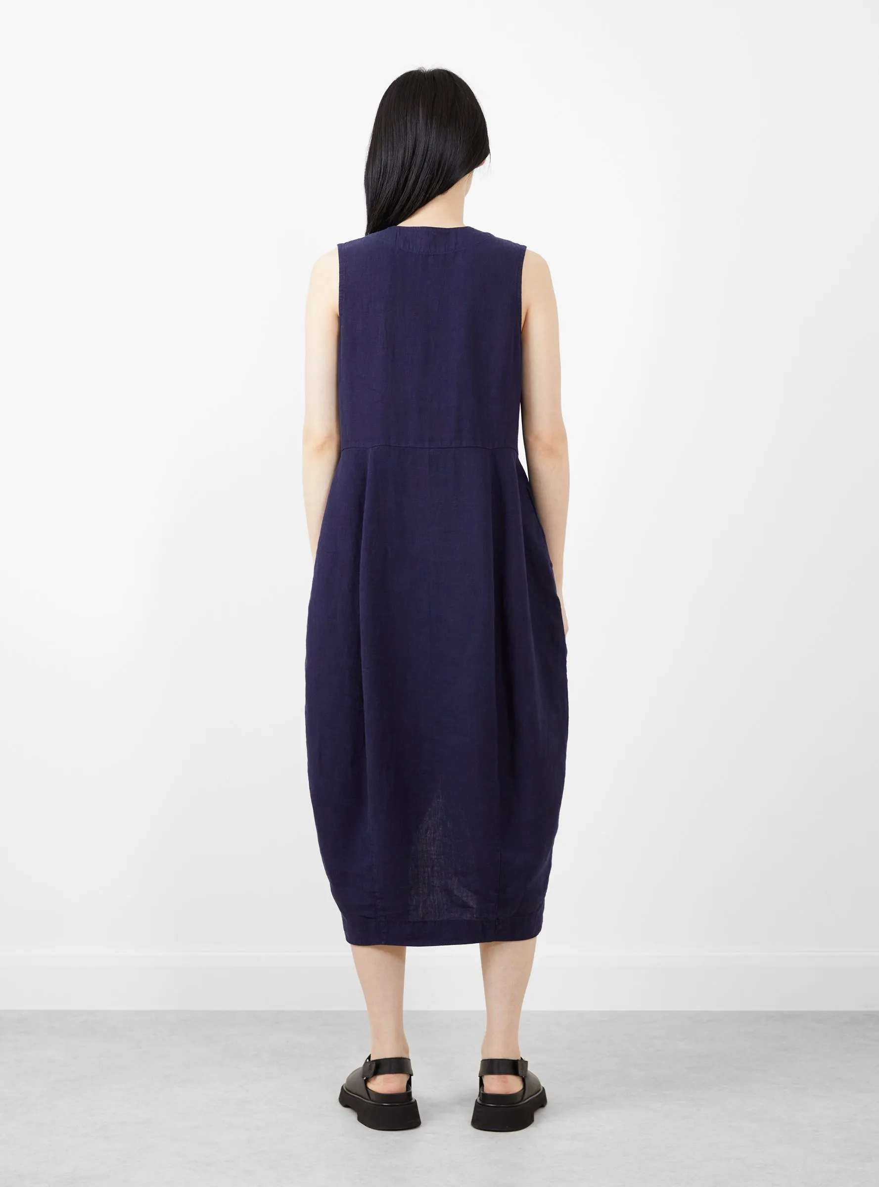 Leaf Dress Indigo