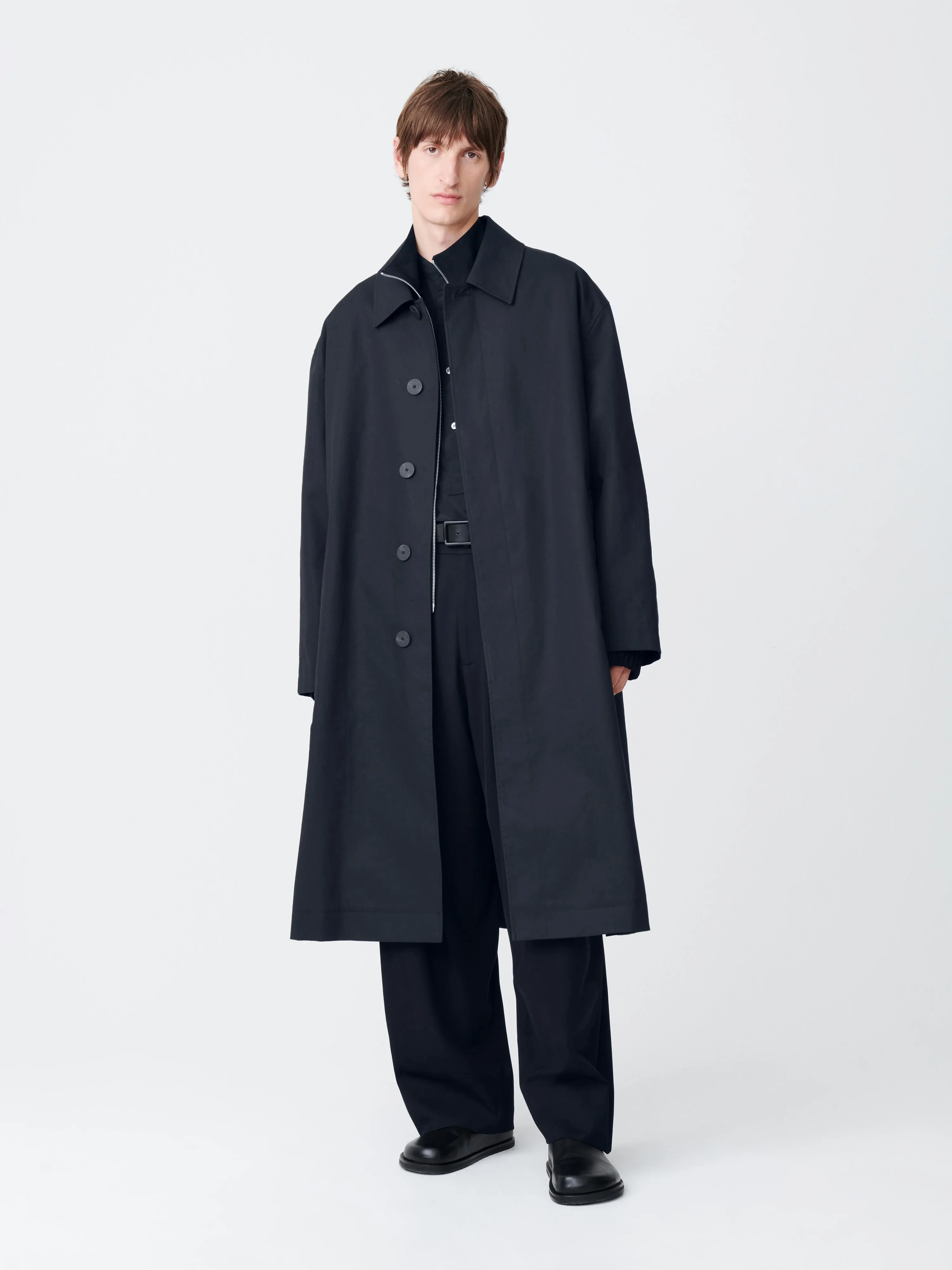 Ledro Coat in Darkest Navy