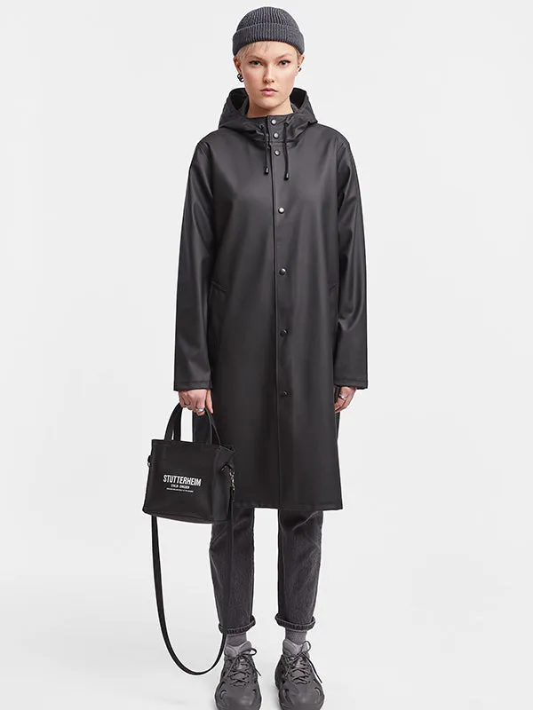 Long Black Stockholm Raincoat