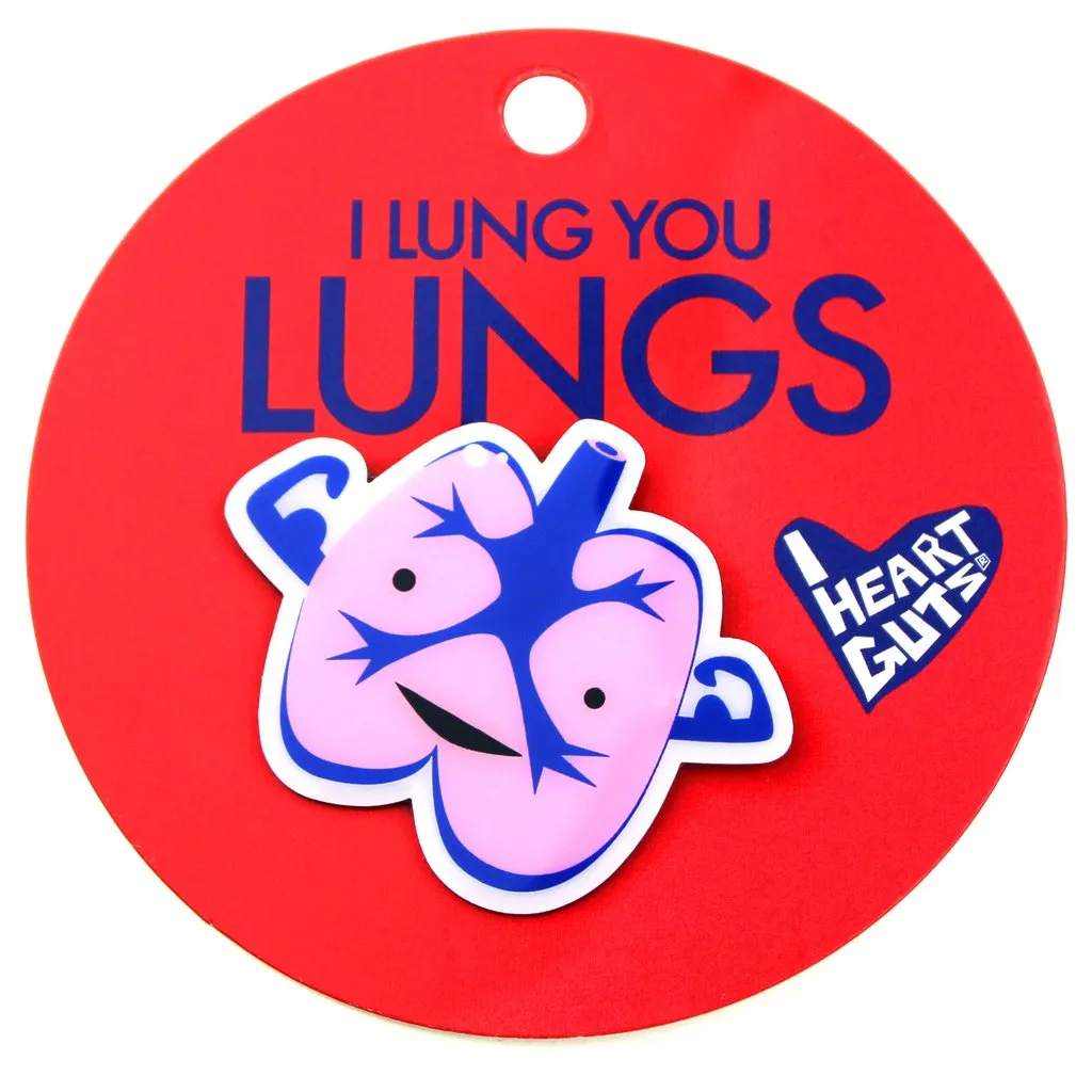 Lungs lapel Pin